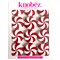 Knobēz: Decorative Knob Covers - Red Peppermint - 12pk - Stretch Over Hardware Decorations, Holiday-Winter-Christmas, Kitchen-Bathroom-Dressers-Home